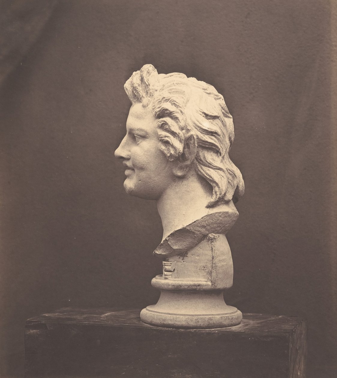 Nevető szatír, 1854-58. alkotó: Roger Fenton