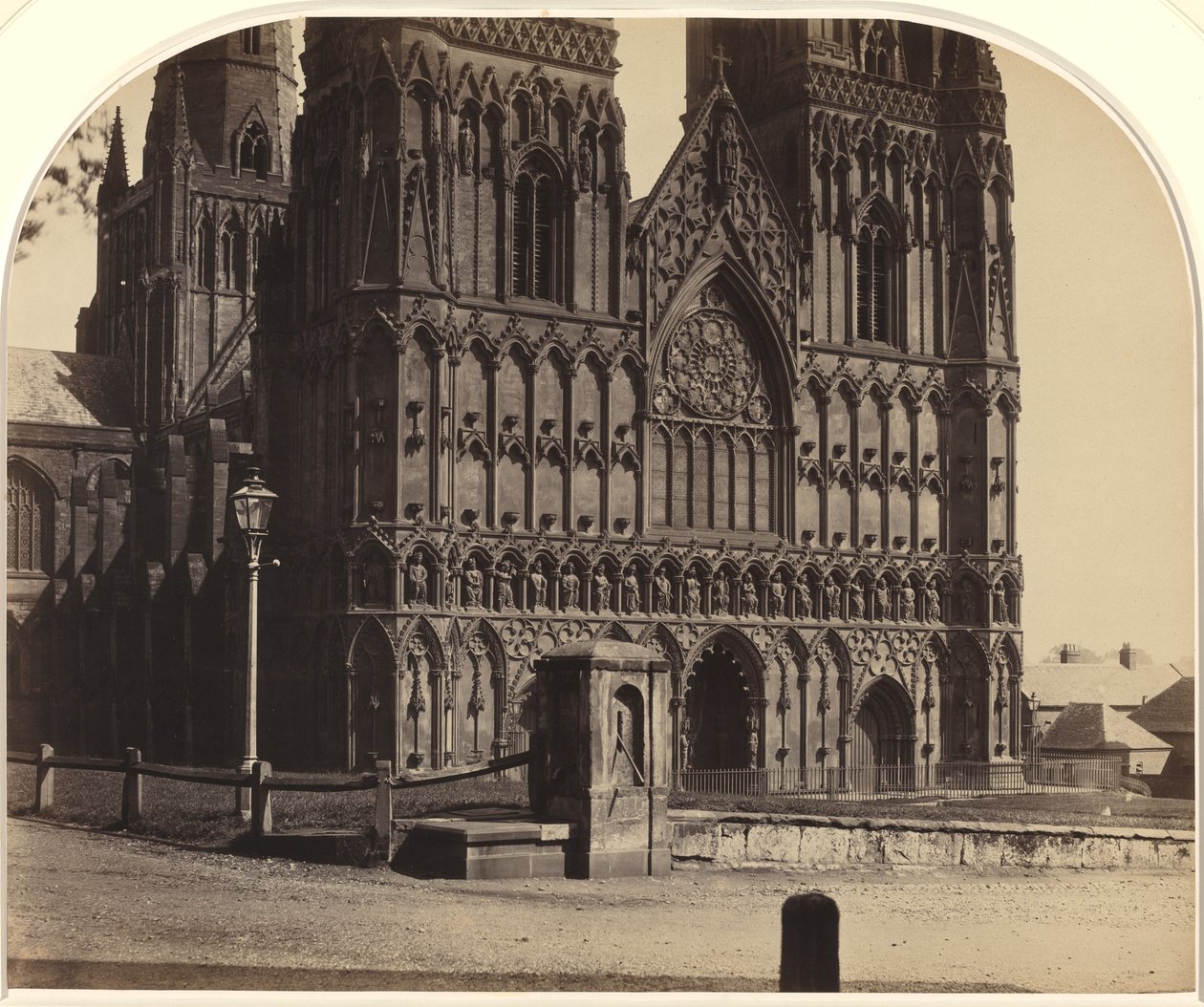 Lichfield katedrális északnyugat felől alkotó: Roger Fenton