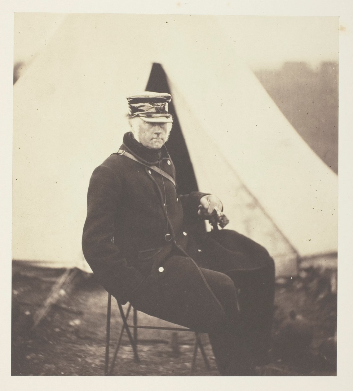Sir W.J. Codrington altábornagy, K.C.B. alkotó: Roger Fenton