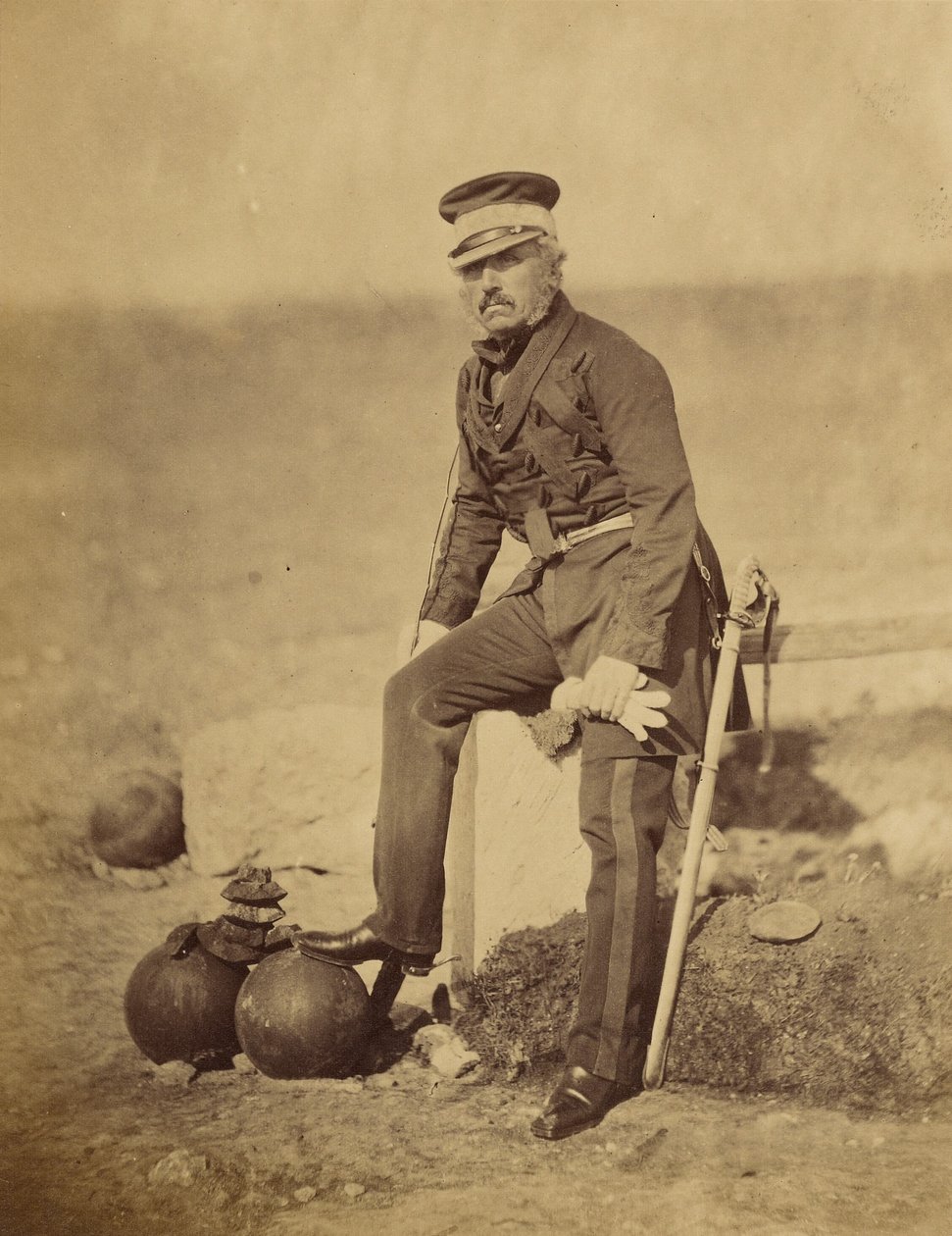 Barnard altábornagy, C.B. alkotó: Roger Fenton