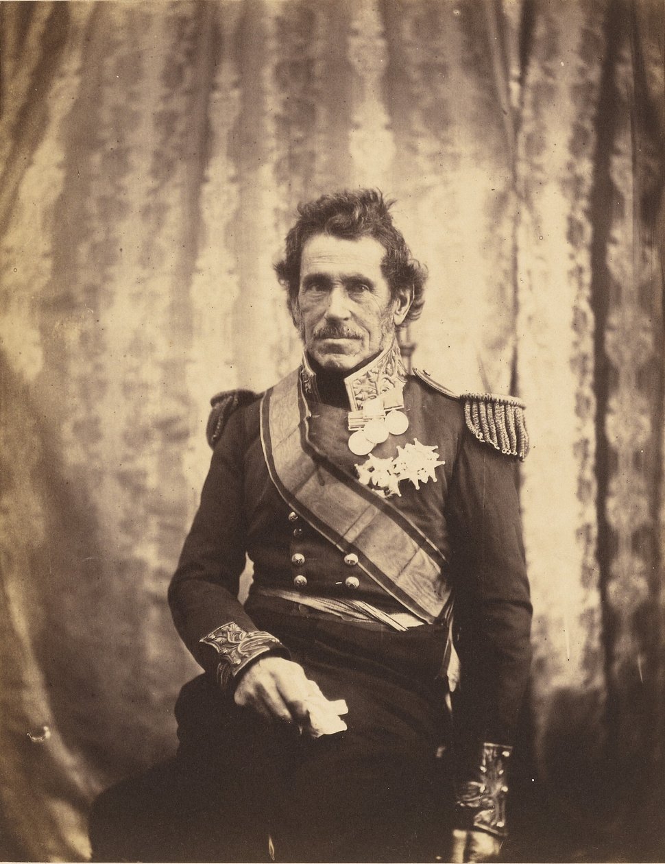 Sir De Lacy Evans altábornagy, G.C.B. alkotó: Roger Fenton