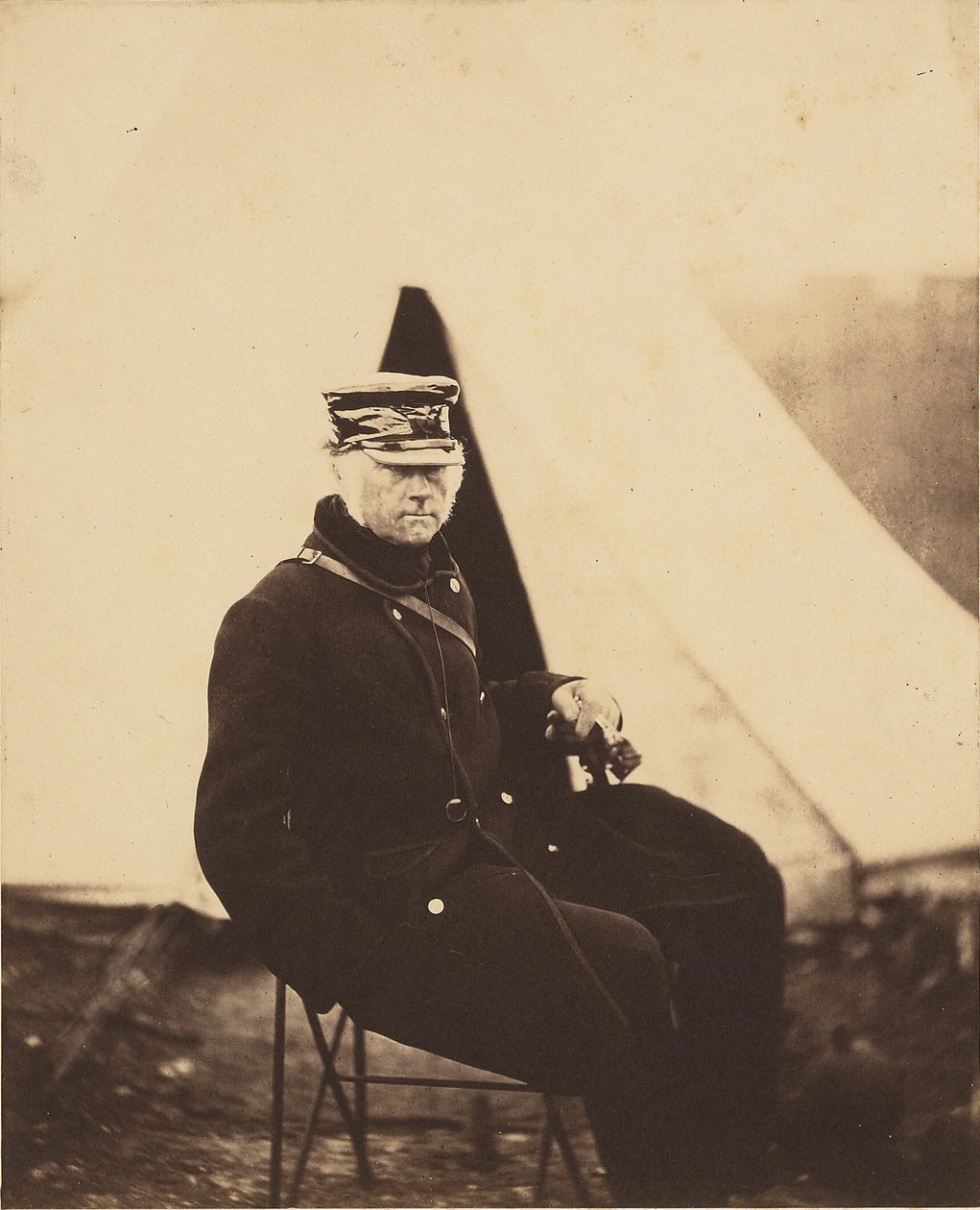 Sir W.J. Codrington altábornagy, H.C.B. alkotó: Roger Fenton