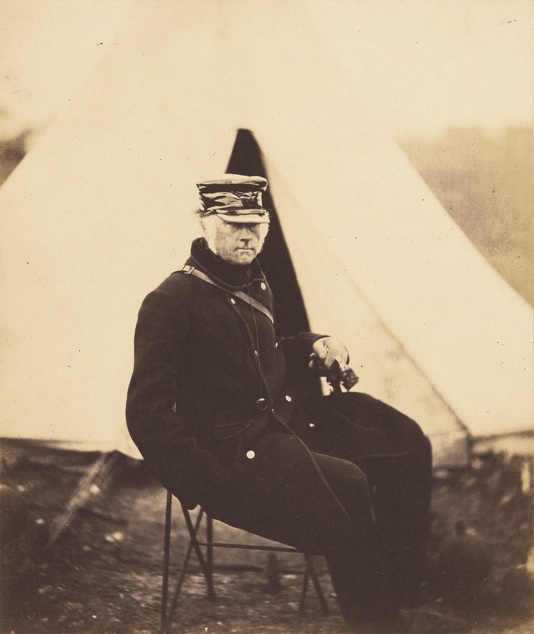 Sir W.J. Codrington altábornagy, K.C.B. alkotó: Roger Fenton