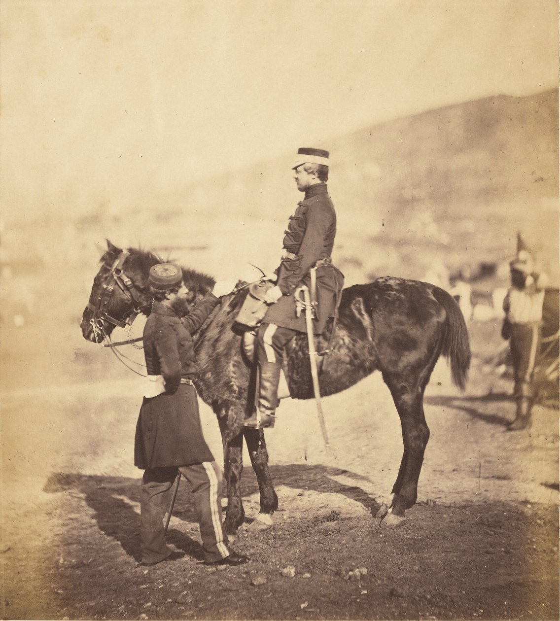 Lord George Paget vezérőrnagy. alkotó: Roger Fenton