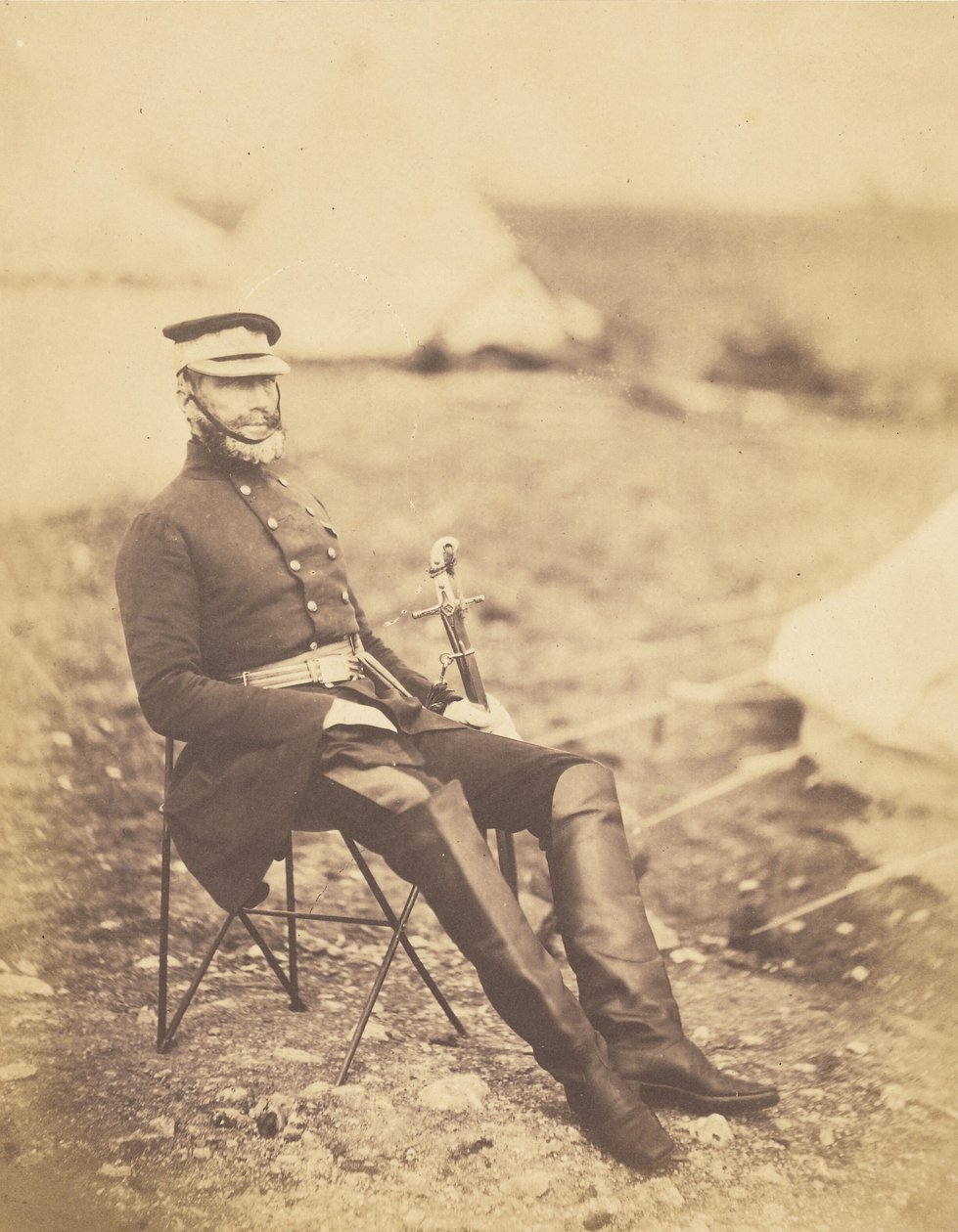 Sir George Buller vezérőrnagy, K.C.B. alkotó: Roger Fenton