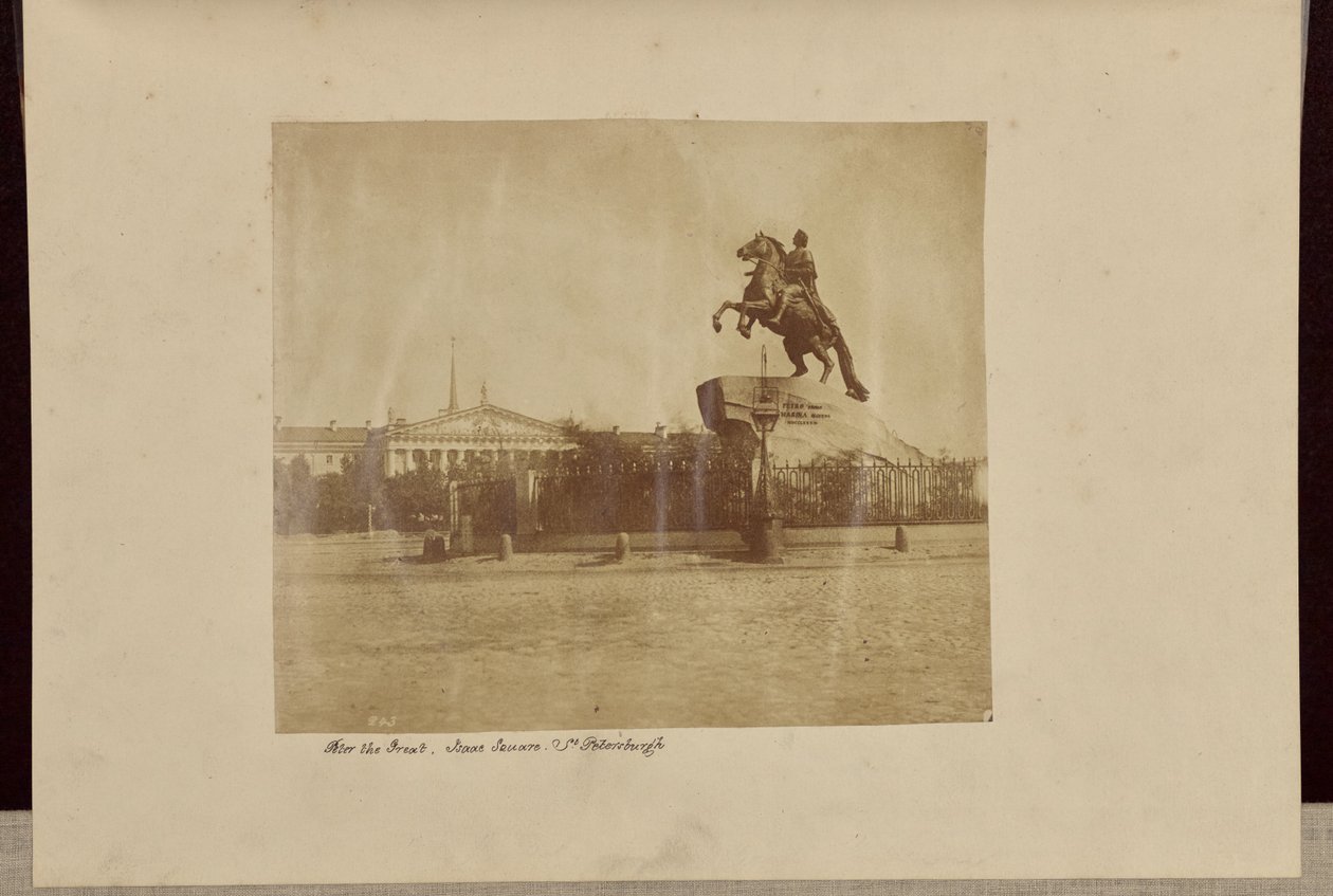 Nagy Péter, Izsák tér, Szentpétervár [sic] alkotó: Roger Fenton