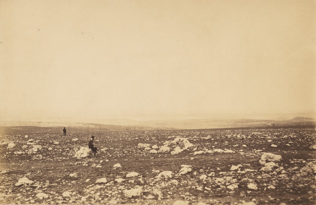 Szevasztopol fennsíkja IX. alkotó: Roger Fenton