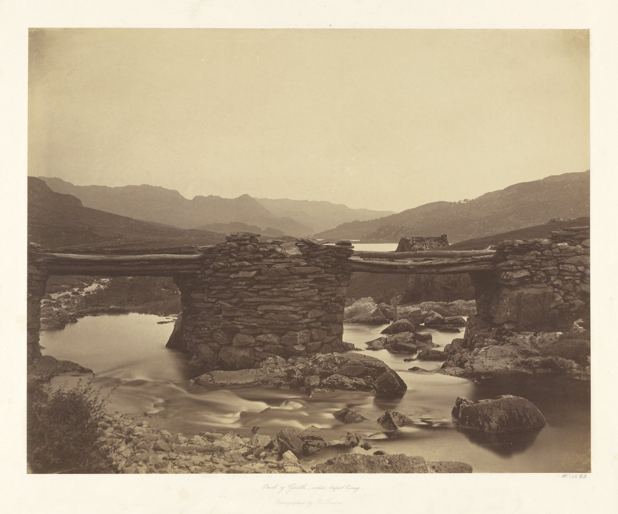 Pont-y-Garth, Capel Curig közelében alkotó: Roger Fenton