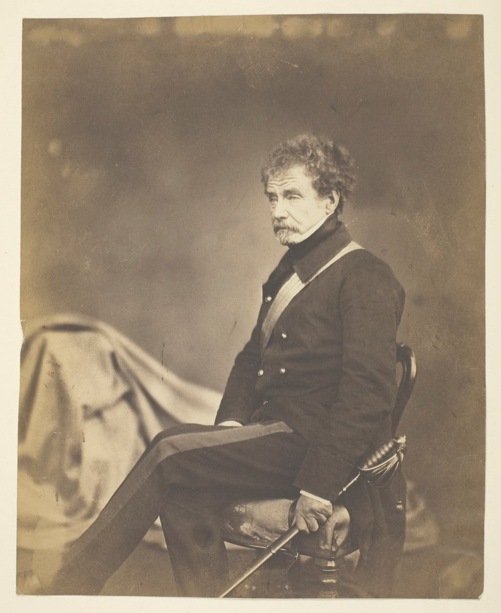 Sir Colin Campbell, Clyde lordja (1792-1863), tábornagy; a Krímben alkotó: Roger Fenton