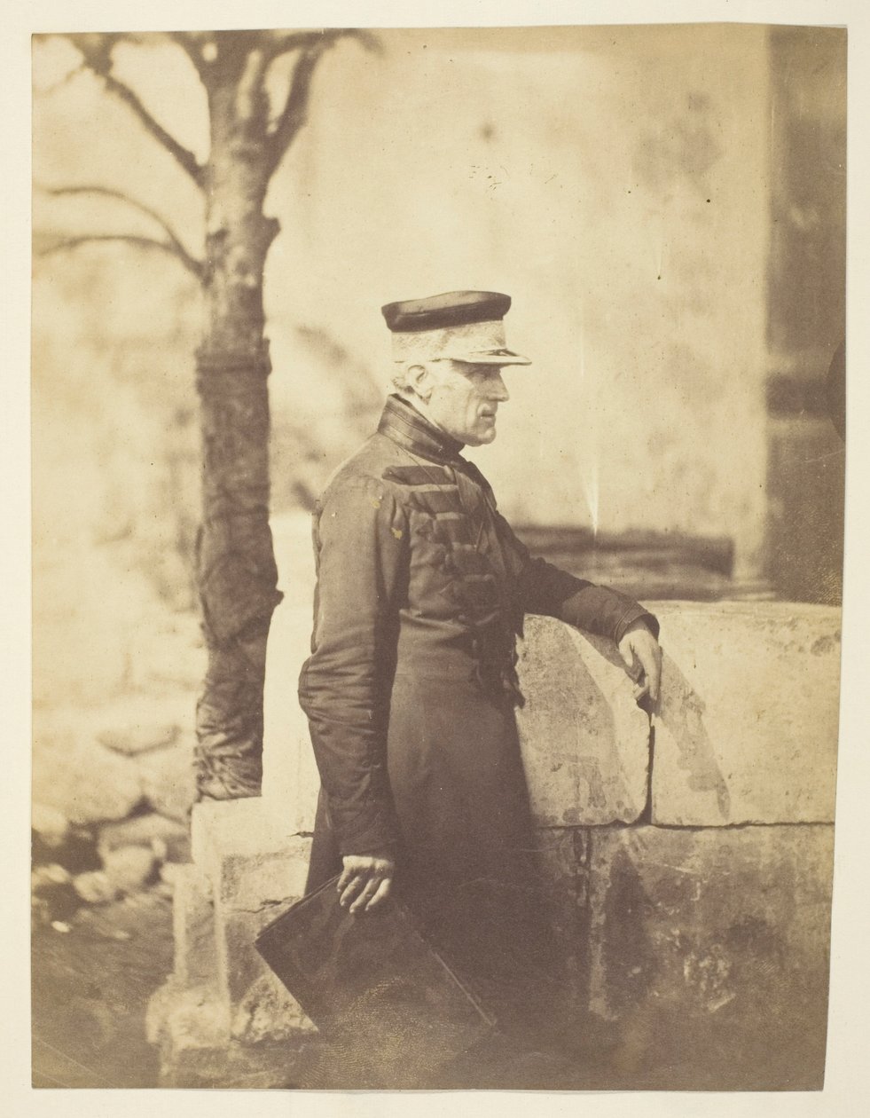 Sir Harry Jones (1791-1866), tábornok; főmérnök Szevasztopolban, helyszíni felvétel, Krím alkotó: Roger Fenton