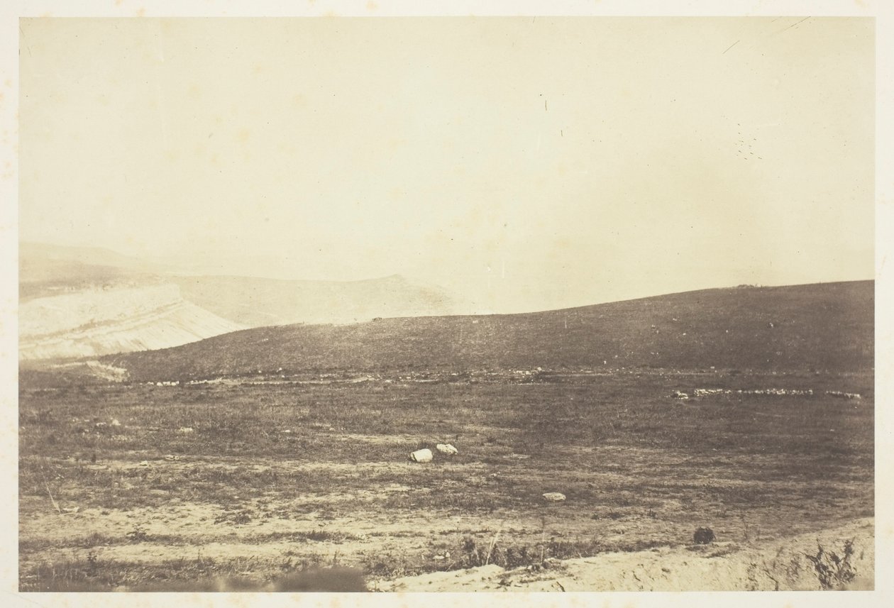 Az Őrség rejtekhelye, Inkermann alkotó: Roger Fenton