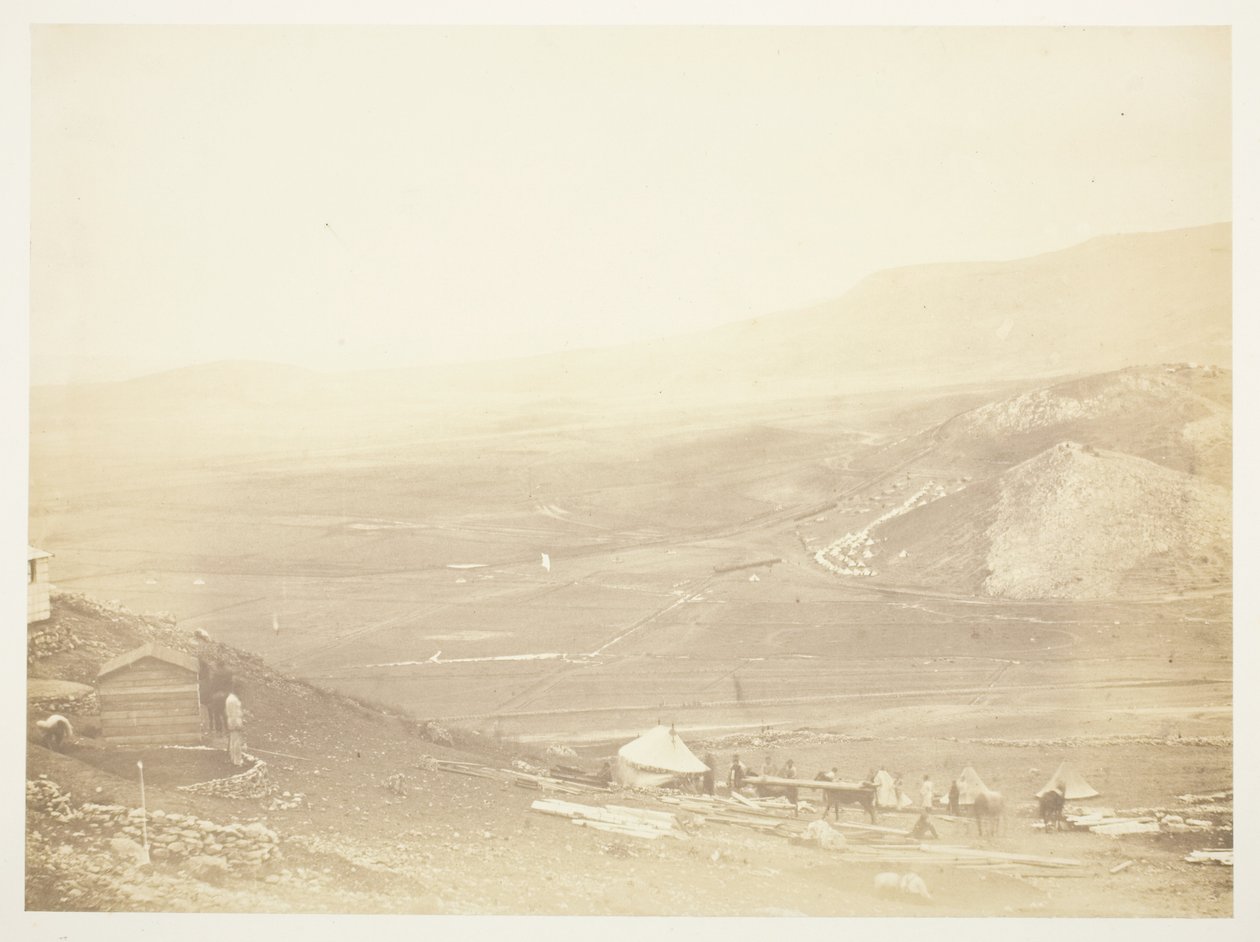 Balaklava vonalai alkotó: Roger Fenton
