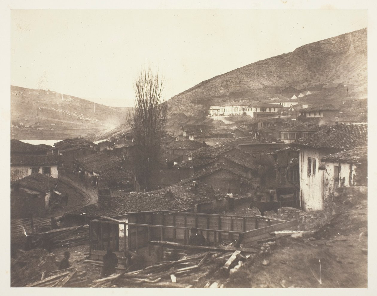A balaklavai Vasút utca alkotó: Roger Fenton