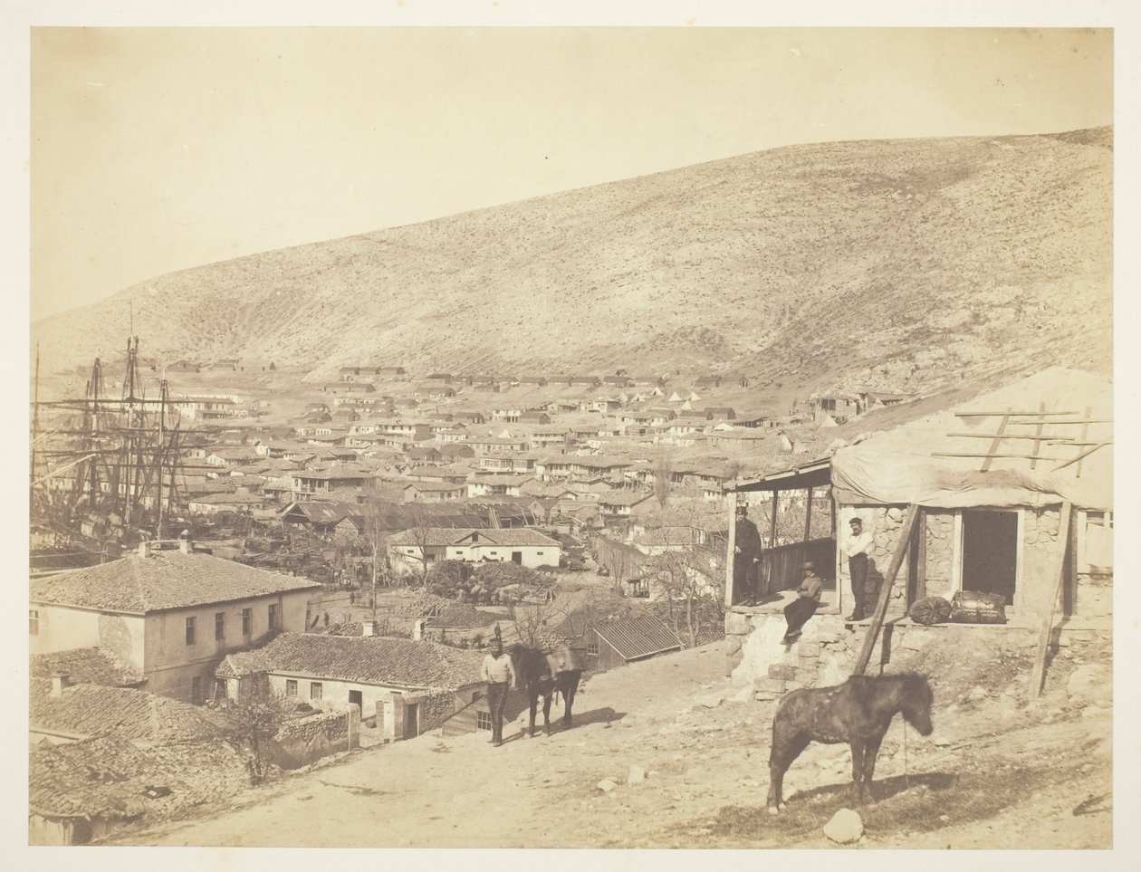 Balaklava városa alkotó: Roger Fenton