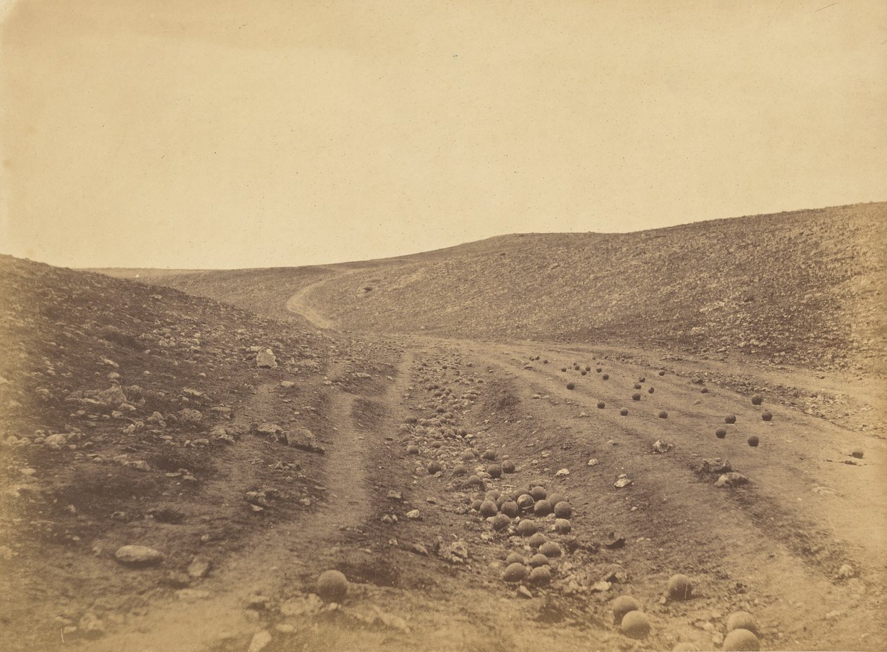 A halál árnyékának völgye alkotó: Roger Fenton