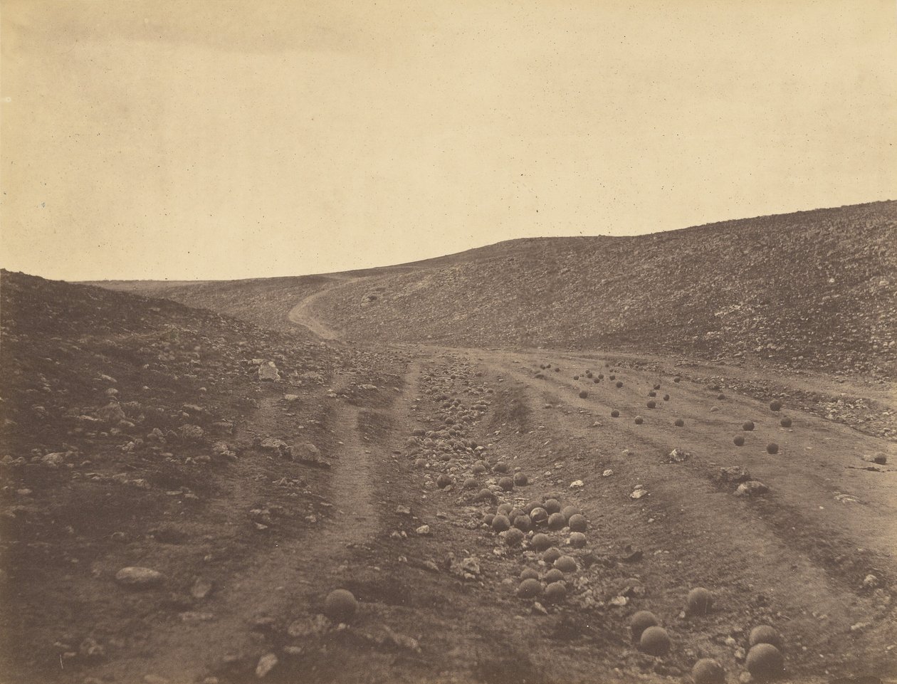 A halál árnyékának völgye alkotó: Roger Fenton