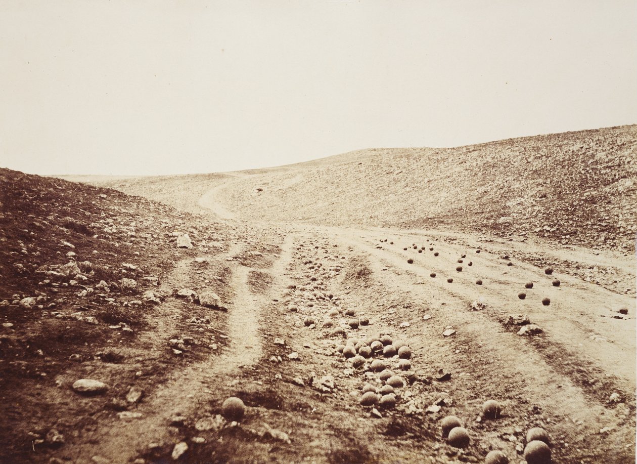 A halál árnyékának völgye alkotó: Roger Fenton