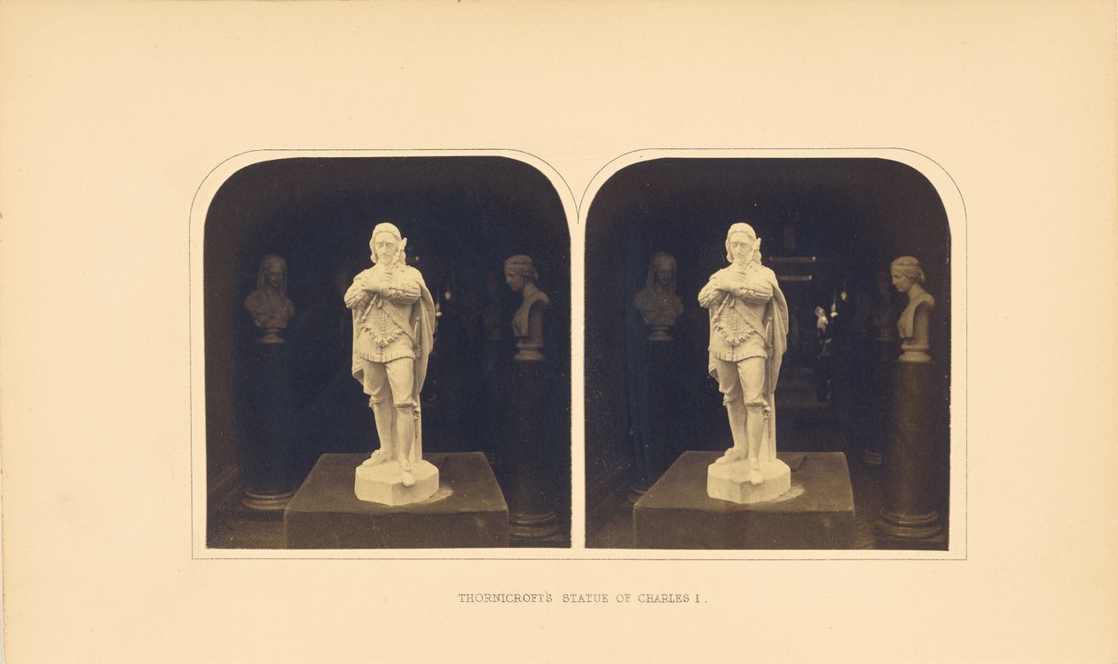 Thornicrofts Statue von Charles I alkotó: Roger Fenton
