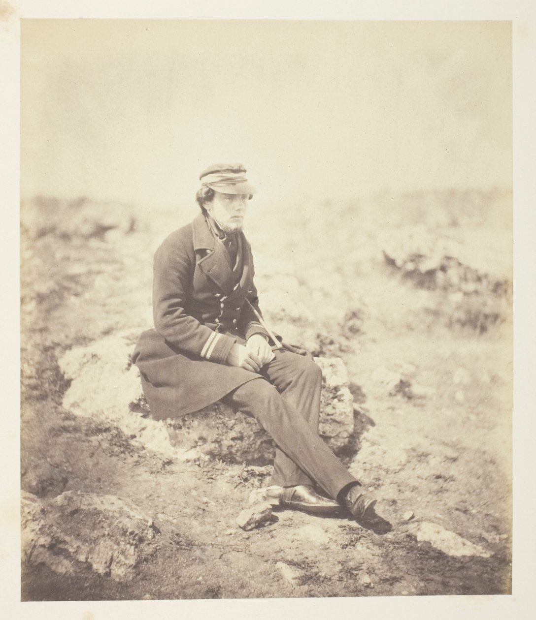 Cím nélkül (Frederick Augustus Maxse admirális) alkotó: Roger Fenton