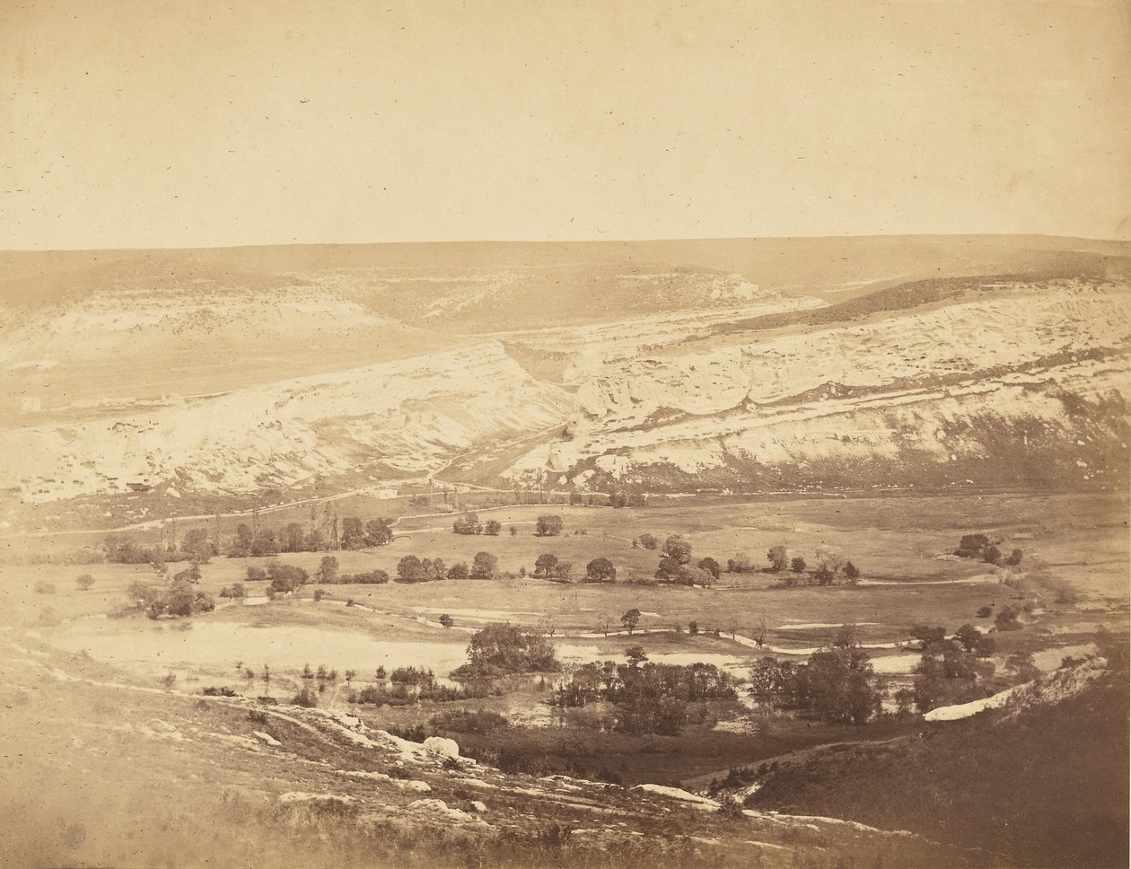 Inkerman völgye III. alkotó: Roger Fenton