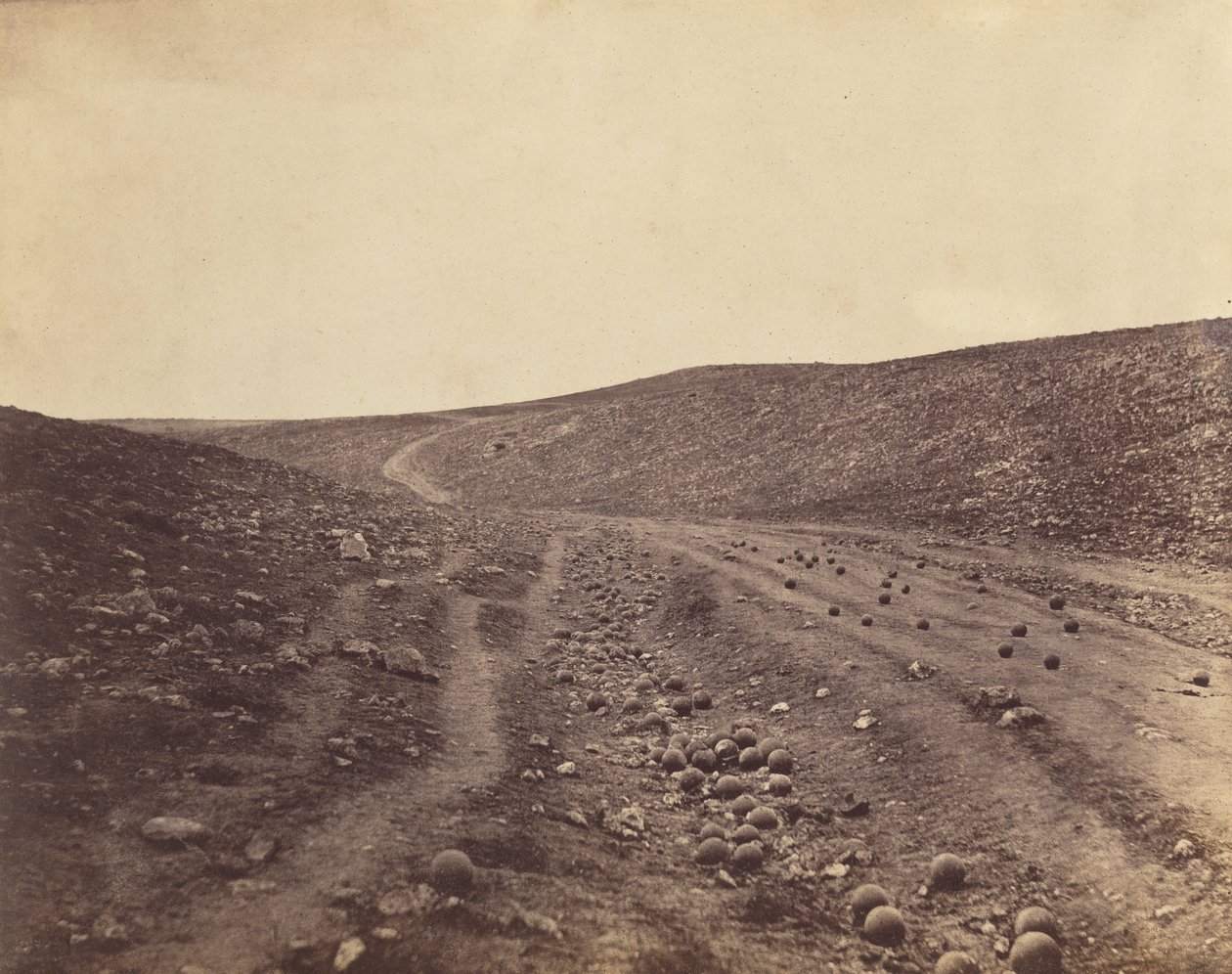 A halál árnyékának völgye alkotó: Roger Fenton