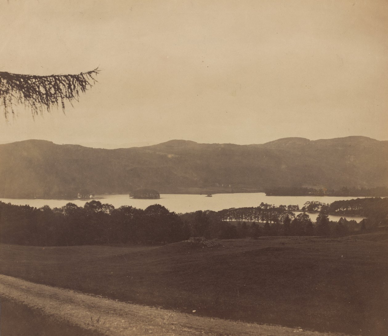 Windermere,1850-es évek (fénykép) alkotó: Roger Fenton