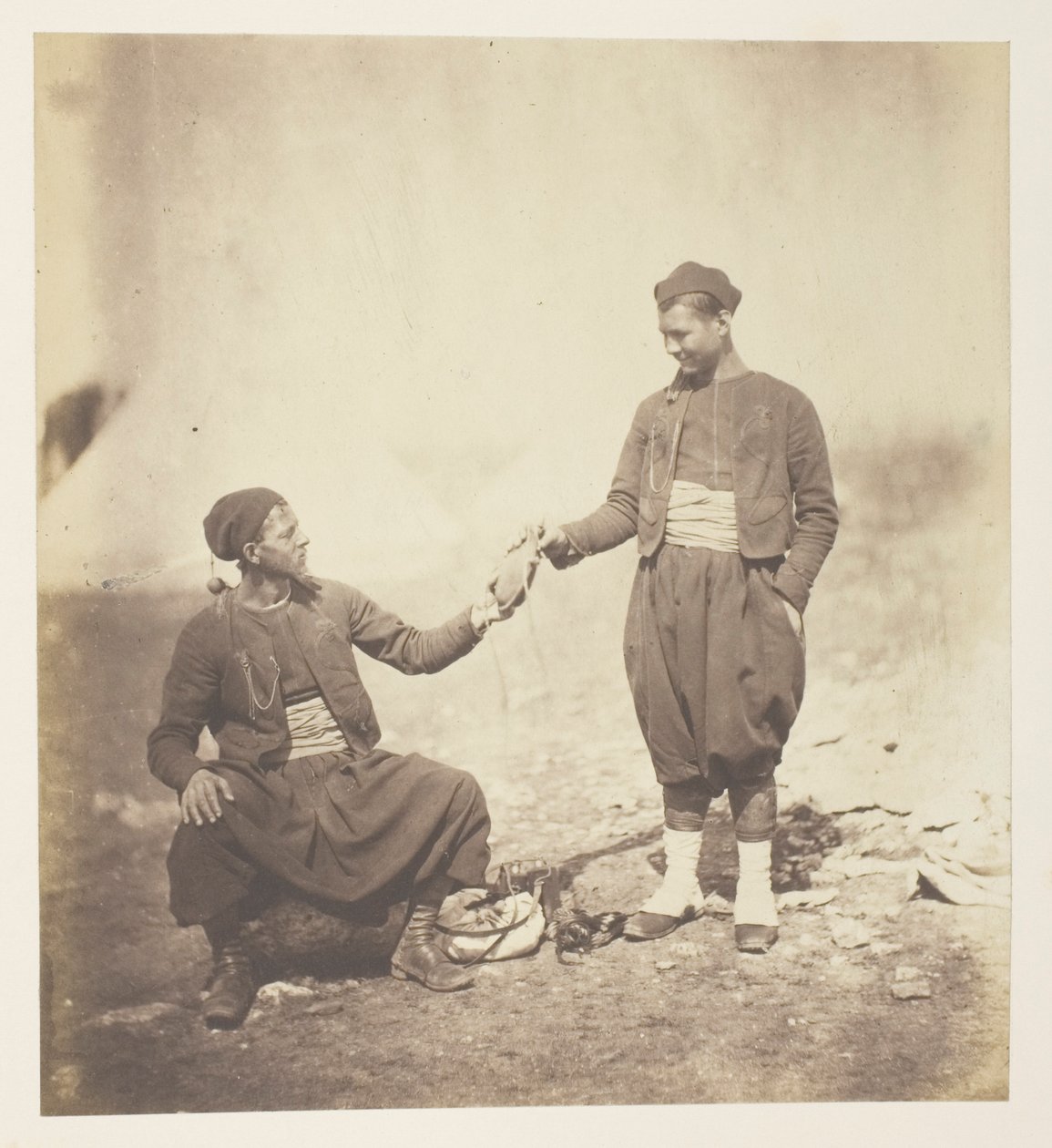 Zuávok alkotó: Roger Fenton