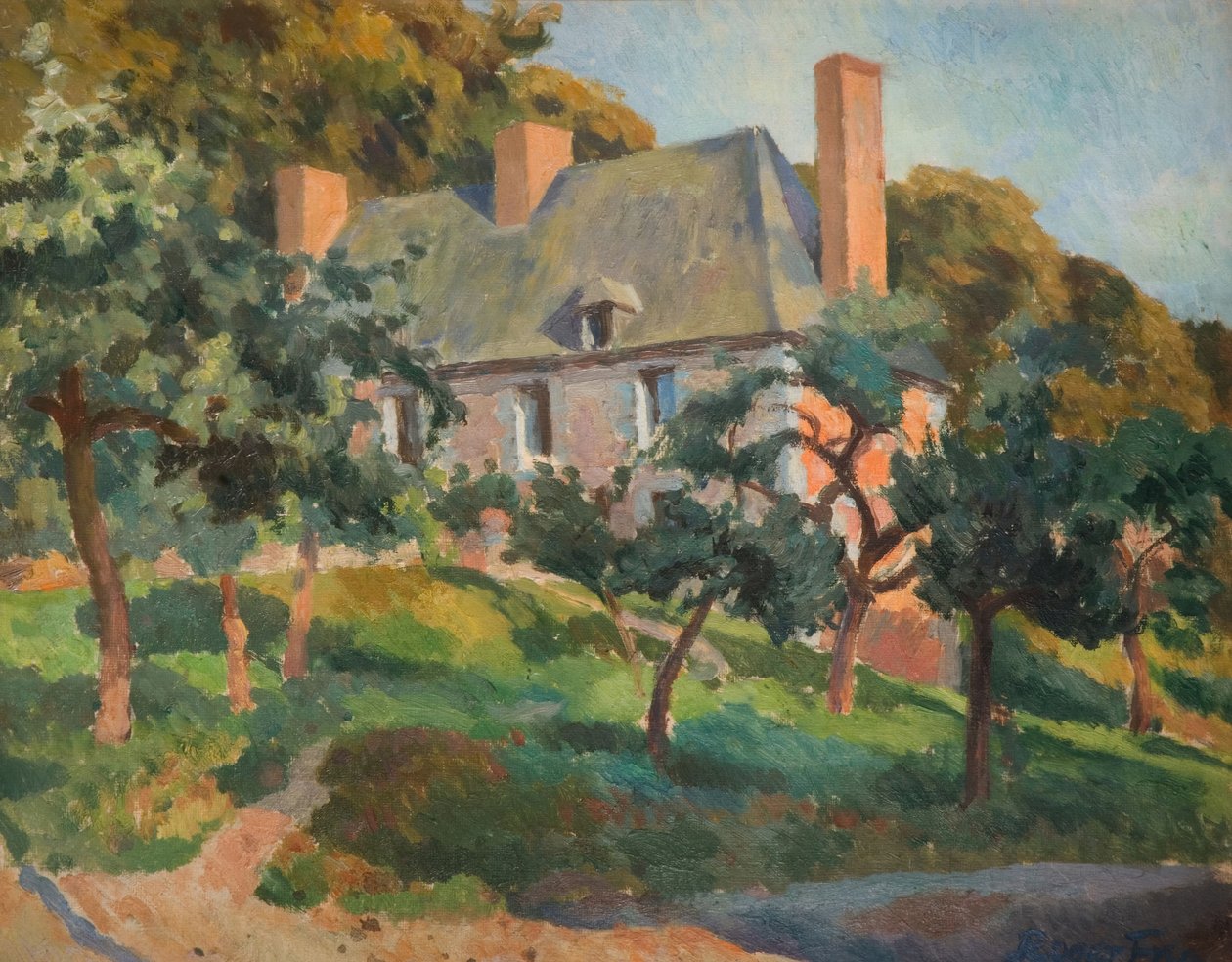 A Surrey-ház, 1927-28. alkotó: Roger Fry