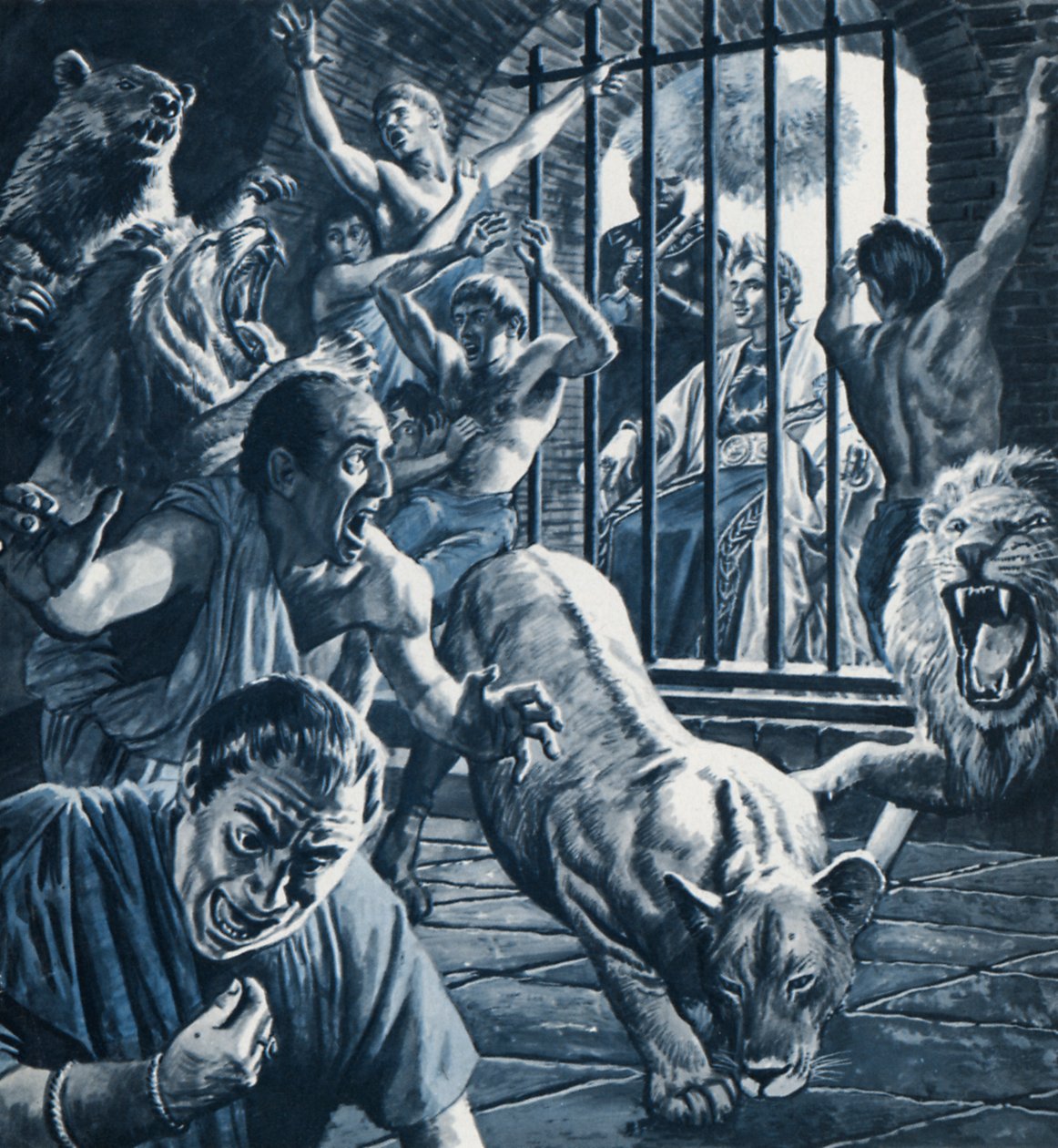 Caligula (litográfia) alkotó: Roger Payne