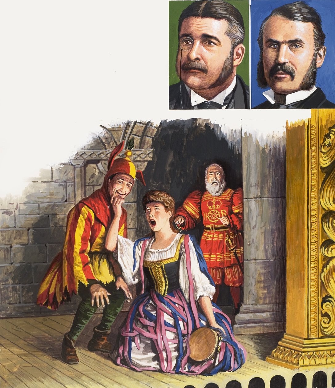 Gilbert és Sullivan alkotó: Roger Payne