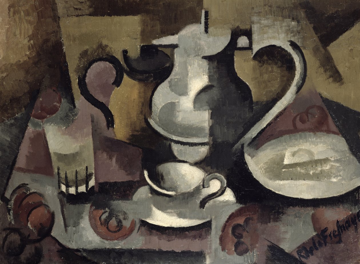 Csendélet három fogantyúval alkotó: Roger de La Fresnaye