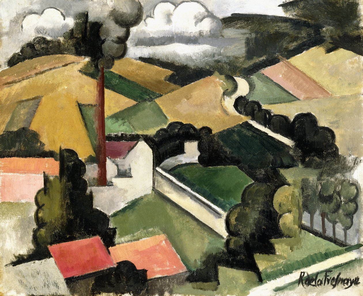 A Kandallógyár alkotó: Roger de La Fresnaye