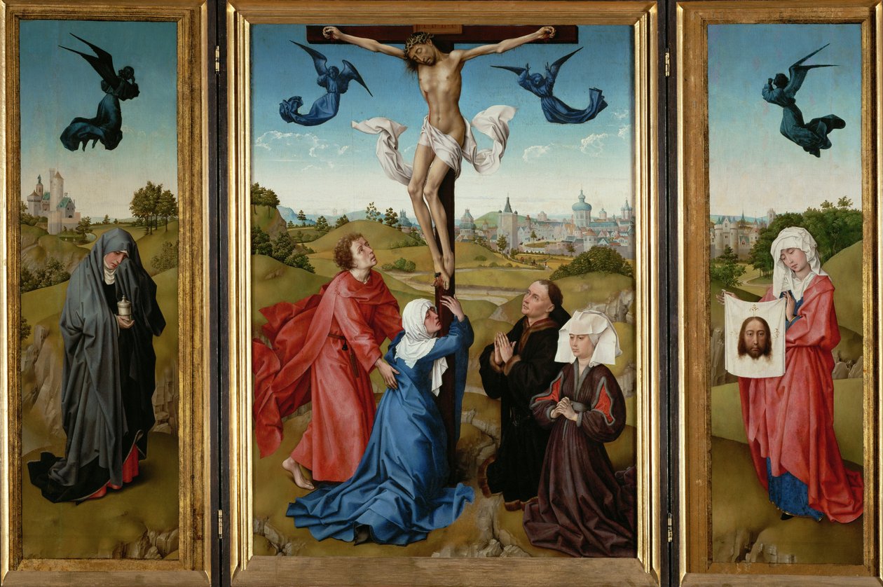 Triptichon- A keresztre feszítés alkotó: Rogier van der Weyden