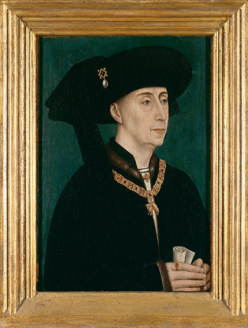 Jó Fülöp (olaj a panelen) alkotó: Rogier van der (after) Weyden