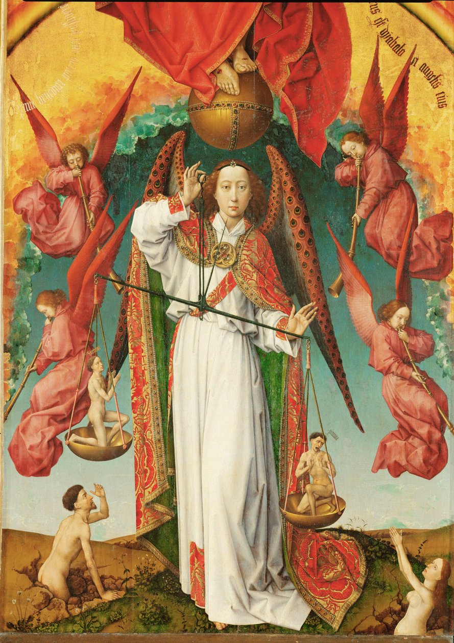 Az utolsó ítélet oltára ... (olaj, fa) alkotó: Rogier van der Weyden