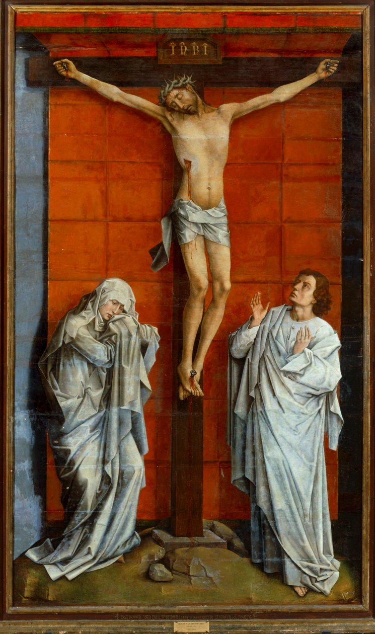 Keresztrefeszítés (festmény) alkotó: Rogier van der Weyden