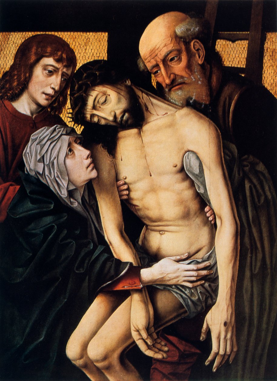 Leszállás a keresztről, c1430. alkotó: Rogier van der Weyden