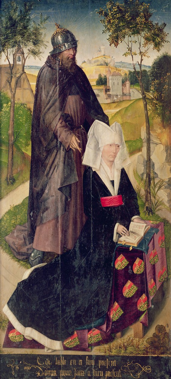 Guillemette de Montagu Saint Guillaume-mal, 1460-66 (festett panel) alkotó: Rogier van der Weyden