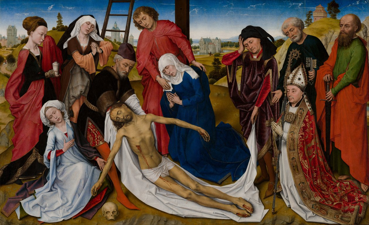 Krisztus siralma alkotó: Rogier van der Weyden
