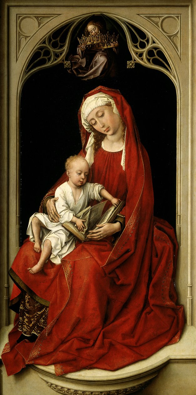 Madonna és gyermeke, 1435-1438 alkotó: Rogier van der Weyden