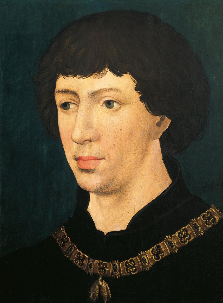 Merész Károly, Burgundia hercegének portréja alkotó: Rogier van der Weyden