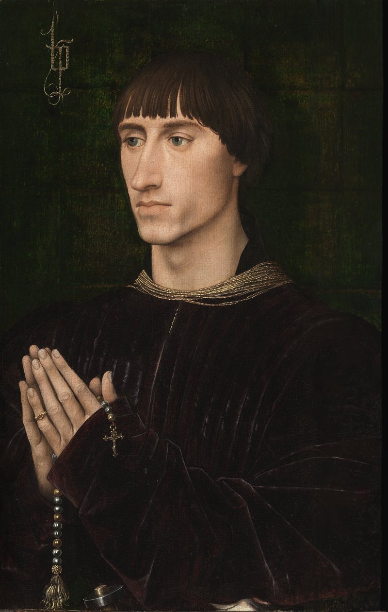 Croÿ I. Fülöp portréja, 14351511, 1460 körül alkotó: Rogier van der Weyden