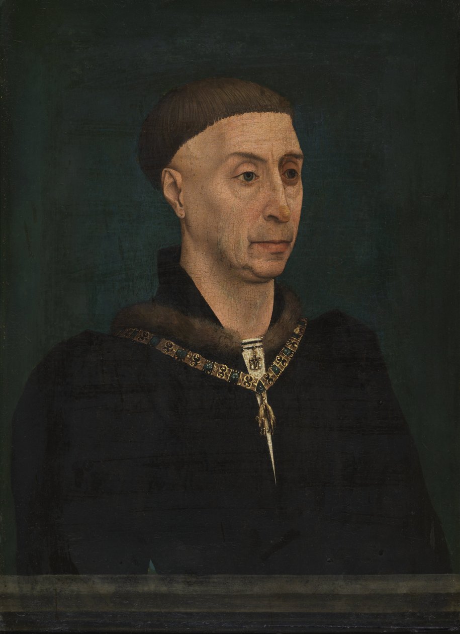 Jó Fülöp portréja 1396-1467 alkotó: Rogier van der, Weyden