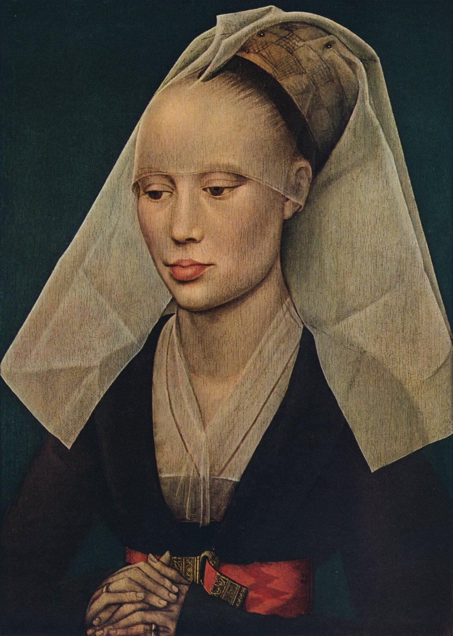 Egy hölgy portréja, c1460 alkotó: Rogier van der Weyden
