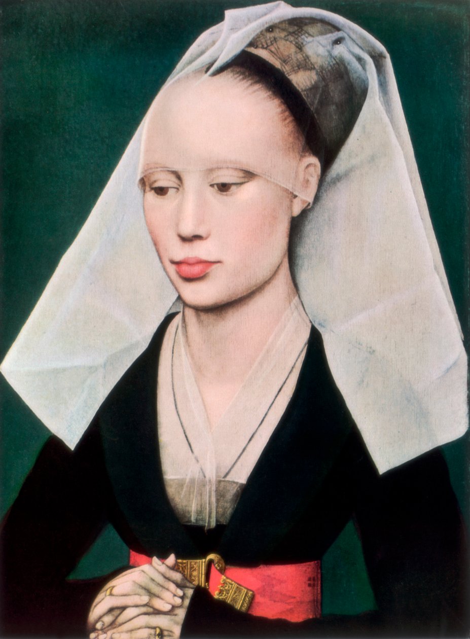 Egy hölgy portréja, c1460 1927 alkotó: Rogier van der Weyden