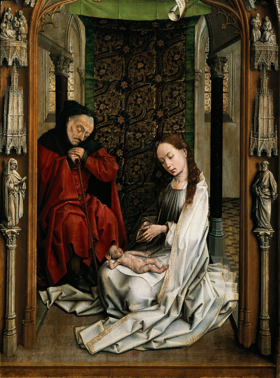 A Születés alkotó: Rogier van der Weyden