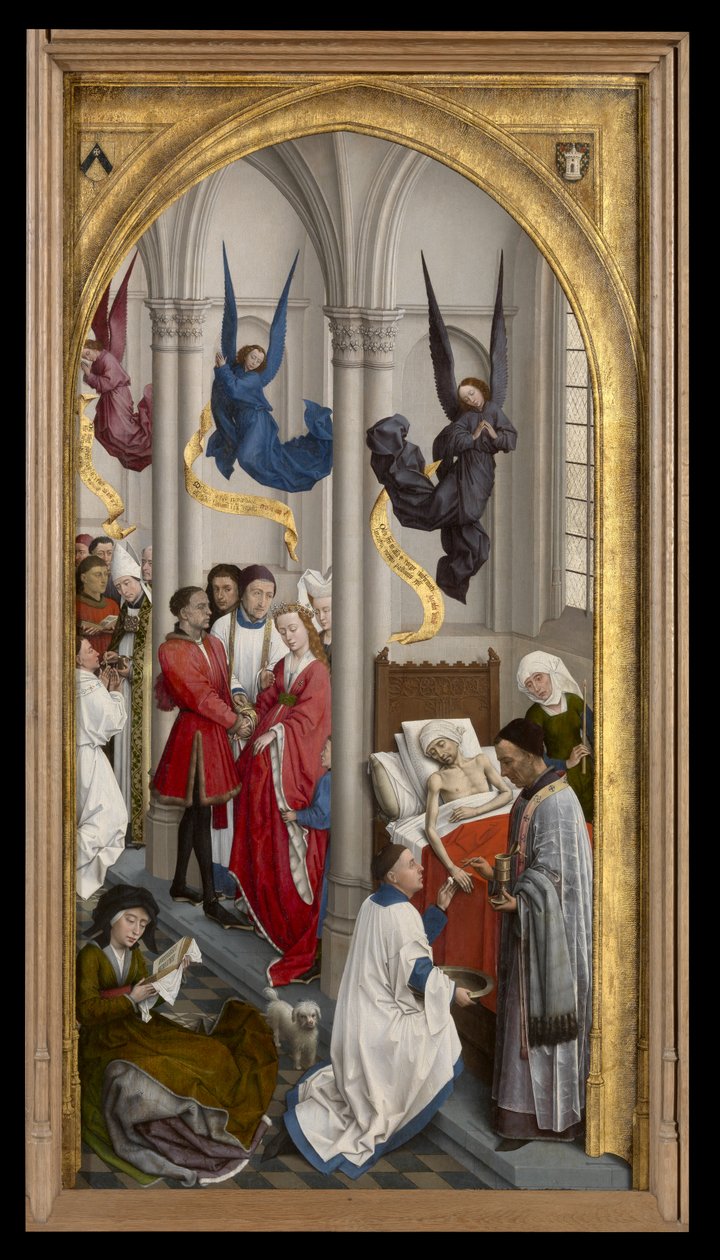 Az Ordinatio, a házasság és a szentségimádás alkotó: Rogier van der Weyden