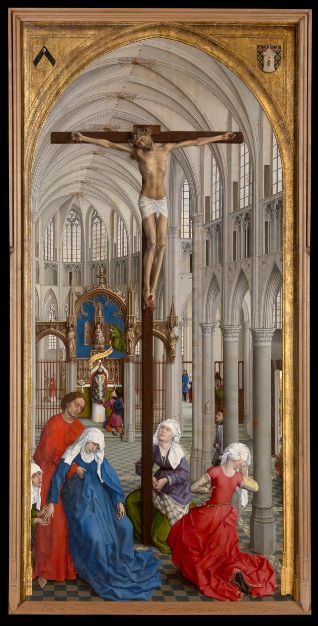 A hét szentség (olaj a táblán) alkotó: Rogier van der Weyden