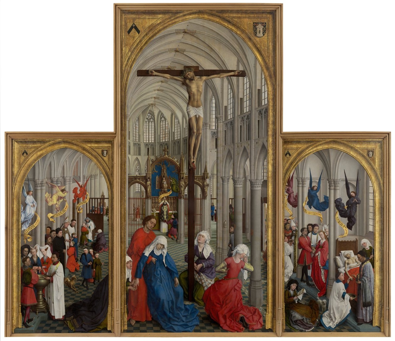 A hét szentség alkotó: Rogier van der Weyden