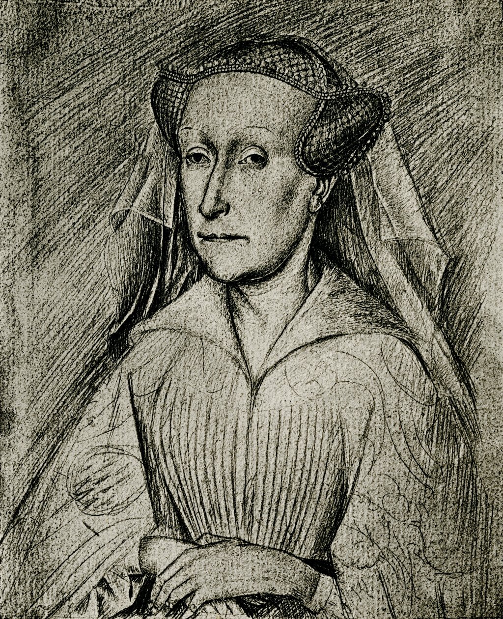 A művész felesége alkotó: Rogier van der Weyden